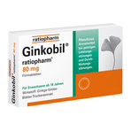 Ginkobil ratiopharm 80 mg, mit Ginkgo biloba 60 St