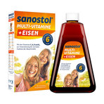 Sanostol Multi-Vitamine plus Eisen Saft 230 ml