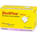 BerliFine micro Kanülen 0,25 x 5 mm 100 St