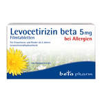 Levocetirizin beta 5 mg Filmtabletten 100 St