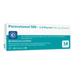 Paracetamol 500 - 1 A Pharma 500 mg Tabletten 20 St