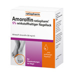 Amorolfin ratiopharm 5% bei Nagelpilz 5 ml