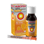 Nurofen Junior Fieber- und Schmerzsaft Orange 40 mg/ml 100 ml