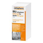IBU-ratiopharm Fiebersaft für Kinder 20 mg/ml 100 ml