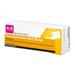 Eisentabletten AbZ 50 mg Filmtabletten 50 St