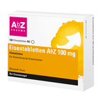 Eisentabletten AbZ 100 mg bei Eisenmangel 100 St