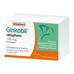 Ginkobil ratiopharm 120 mg, mit Ginkgo biloba 120 St