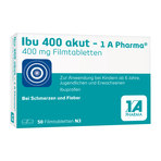 Ibu 400 akut - 1 A Pharma bei Schmerzen und Fieber 50 St