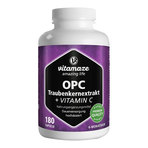 Vitamaze OPC Traubenkernextrakt + Vitamin C Kapseln 180 St