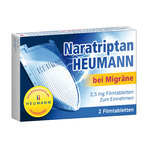 Naratriptan HEUMANN bei Migräne 2,5 mg Filmtabletten 2 St