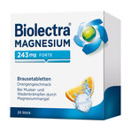 Biolectra Magnesium 243 mg forte Brausetabletten Orange 20 St