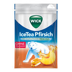 Wick IceTea Pfirsich Bonbons ohne Zucker 72 g