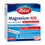 Abtei Magnesium 400 Plus Vital Direkt Granulat 20 St