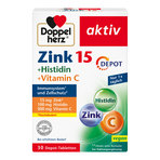 Doppelherz aktiv Zink+Histidin+Vitamin C DEPOT-Tabletten 30 St