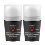 Vichy Homme Deo Roll-on Anti-Transpirant 72h 2X50 ml