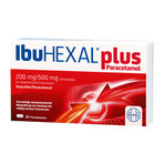 IbuHEXAL plus Paracetamol 200 mg/500 mg Filmtabletten 20 St