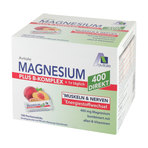 Magnesium 400 + B-Komplex direkt Pfirsich-Maracuja-Granulat 100X2.5 g