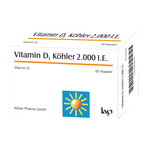 Vitamin D3 Köhler 2.000 I.E. 60 St
