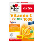 Doppelherz aktiv Vitamin C 1000+D3+Zink DEPOT-Tabletten 100 St