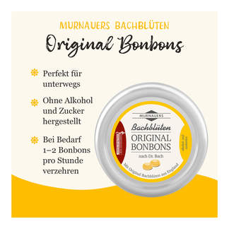 Grafik Murnauer Bachblüten Original Bonbons nach Dr. Bach Anwendung
