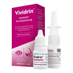 Vividrin Azelastin Kombipackung bei Heuschnupfen & Allergien 1 P