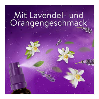 Grafik Wick ZzzQuil Gute Nacht Spray Mit Lavendel- und Orangengeschmack