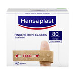 Hansaplast Elastic Finger Pflasterstrips 80 St