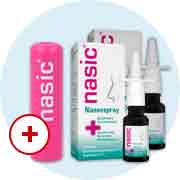 Nasic Nasenspray plus gratis Lippenpflege