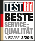 Bild Test Beste Service Qualität Ausgabe 3/2018