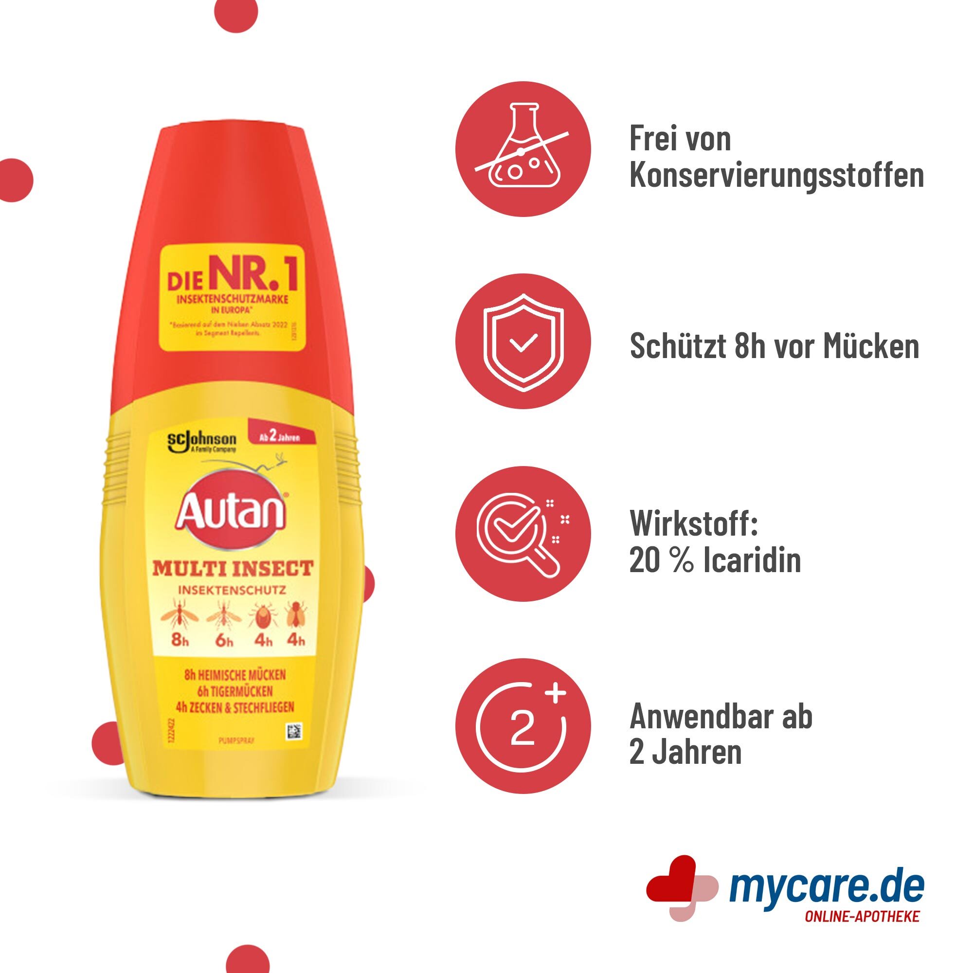 Autan Multi Insect Pumpspray 100 ml