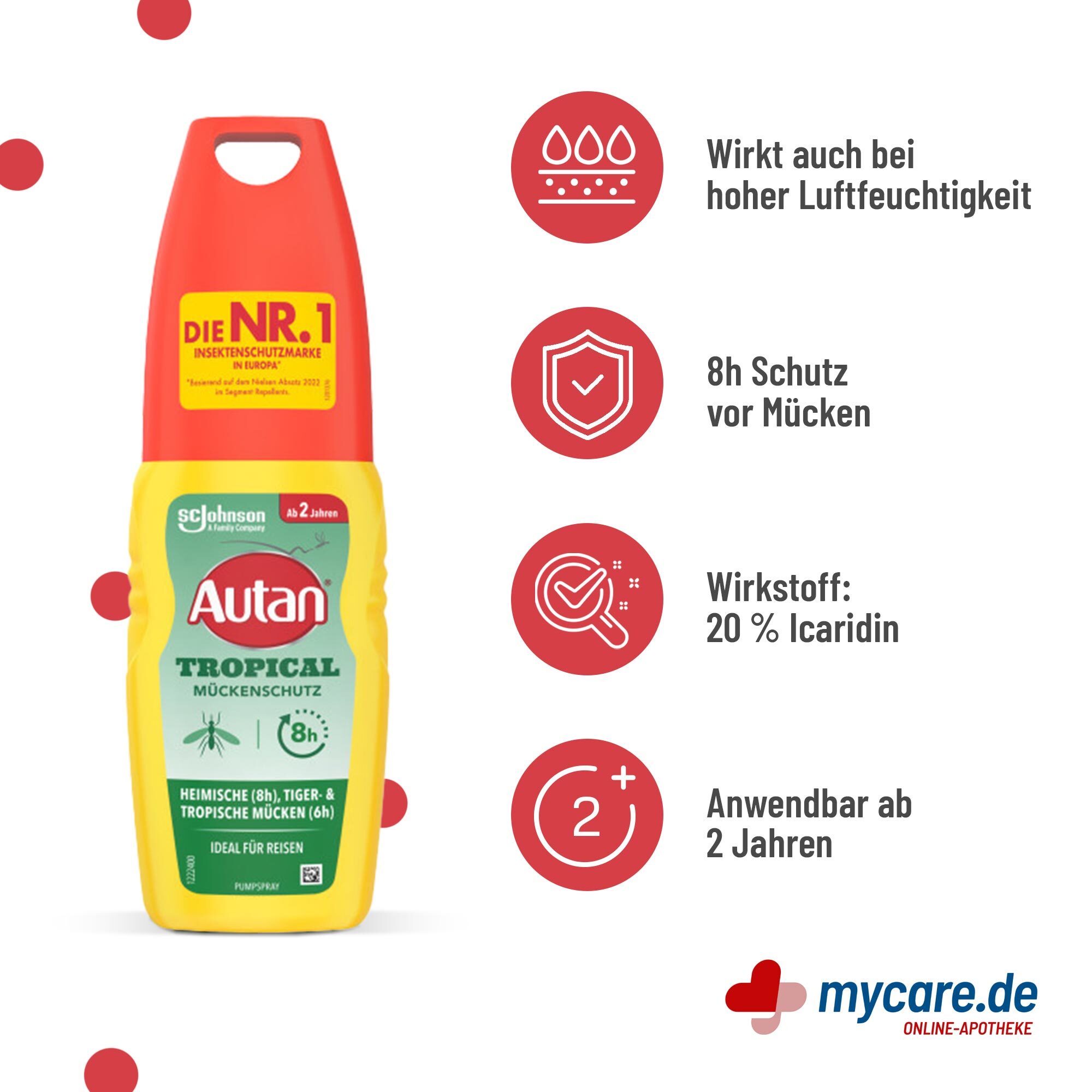 Autan Tropical Pumpspray 100 ml