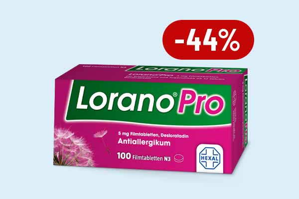 Sparen Sie 44%* mit LoranoPro!