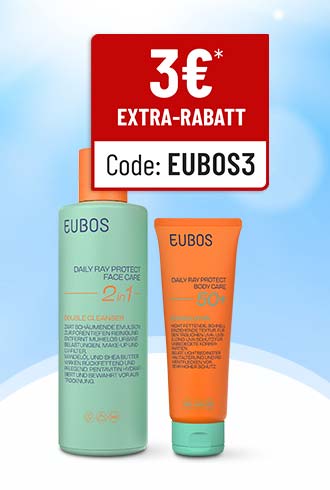 Eubos Daily Ray Protect Gesichtspflege und Body Care mit 3 € Extra-Rabatt*, Code EUBOS3