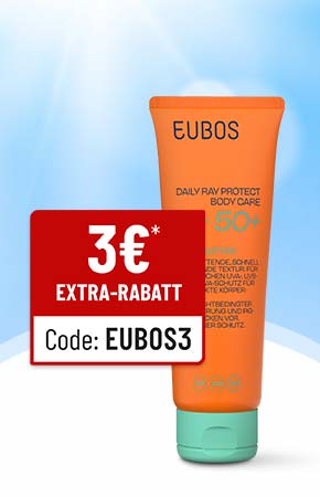 Eubos Daily Ray Protect Body Care SPF 50+ mit 3 € Extra-Rabatt*, Code EUBOS3