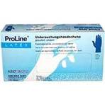 ProLine Latex Handschuhe unsteril Größe L 100 St