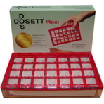 Dosett Maxi Arzneikassette Rot 1 St