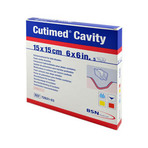 Cutimed Cavity Schaumverband 15x15 cm Nicht Haftend 5 St