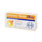 Diclac Dolo 25 mg überzogene Tabletten 20 St