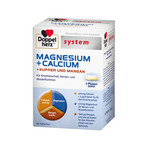 Doppelherz Magnesium + Calcium + Kupfer + Mangan system 60 St
