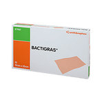 Bactigras Antiseptische Paraffingaze 15x20cm 10 St