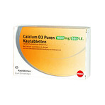 Calcium D3 Puren 1000 mg/880 I.E. Kautabletten 90 St