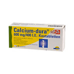 Calcium Dura Vit D3 600 Mg/400 I.E. Kautabletten 50 St