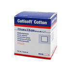 Cutisoft Cotton Kompressen 7,5x7,5 cm Steril 25X2 St