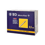 BD Micro-Fine+ U 40 Insulinspritze 8 mm 100X0.5 ml
