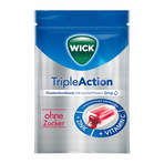 Wick TripleAction Gefüllte Hustenbonbons ohne Zucker 72 g
