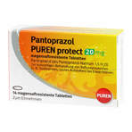 Pantoprazol Puren protect 20 mg magensaftres. Tabletten 14 St