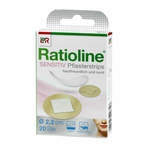 Ratioline Sensitive Pflasterstrips Rund 20 St