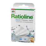 Ratioline Aqua Duschpflaster Plus 5x7 cm Steril 5 St