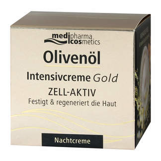 Olivenöl Intensivcreme Gold Zell-Aktiv Nachtcreme