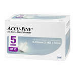 Accu Fine sterile Nadeln für Insulinpens 5 mm 31 G 100 St